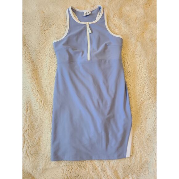 Sage Collective Women's Light Blue Active Dress with built in shorts size M - Picture 1 of 4